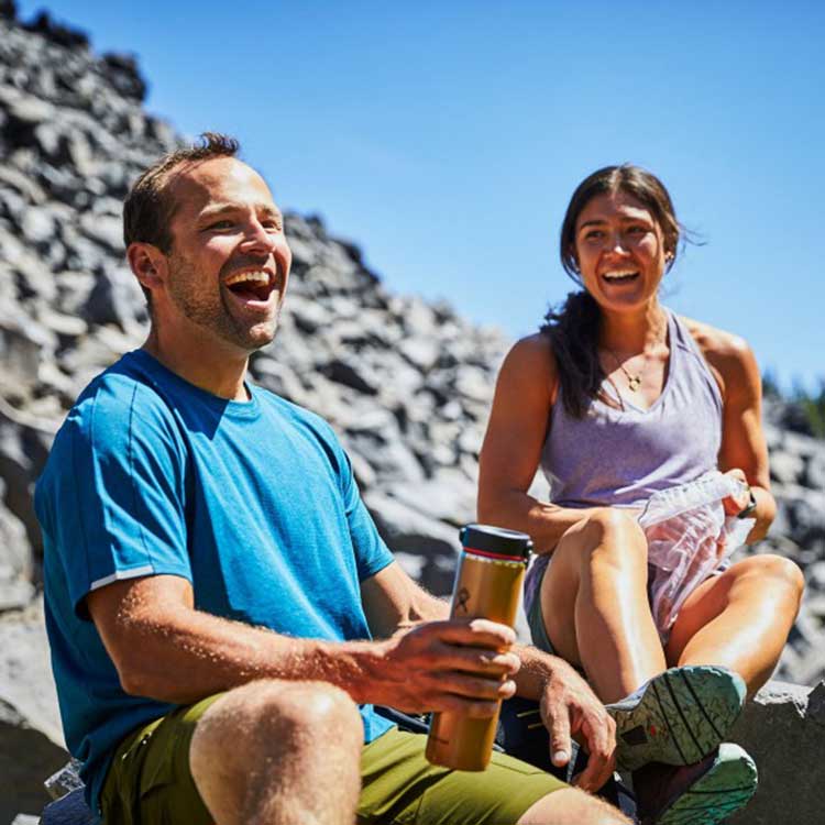 Hydro Flask 24 oz Wide Mouth Bottle with Flex Cap - Lightweight Trail Series - Image 3